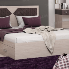 Кровать Николь 1600 (ясень) в Сысерти - sysert.mebel24.online | фото 1