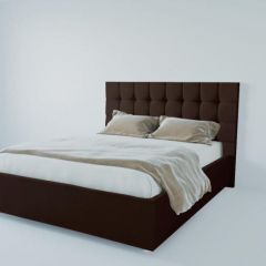 Кровать Венеция без основания 800 (экокожа коричневая) в Сысерти - sysert.mebel24.online | фото