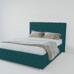Кровать Версаль 900 без основания (велюр бирюзовый) в Сысерти - sysert.mebel24.online | фото