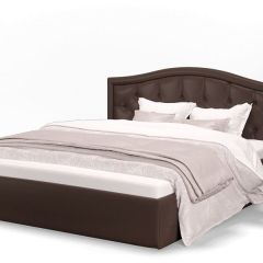 Кровать Стелла 1200 + Основание (Лесмо brown) коричневый в Сысерти - sysert.mebel24.online | фото