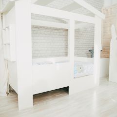 Кровать Теремок (800*1600) Без ящика/ступеньки в Сысерти - sysert.mebel24.online | фото 9