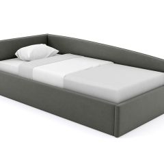 Кровать угловая Лэсли интерьерная +основание (80х200) в Сысерти - sysert.mebel24.online | фото 4