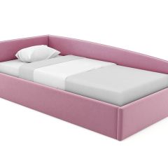 Кровать угловая Лэсли интерьерная +основание (80х200) в Сысерти - sysert.mebel24.online | фото 6