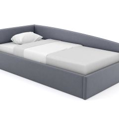 Кровать угловая Лэсли интерьерная +основание (80х200) в Сысерти - sysert.mebel24.online | фото 9