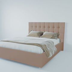 Кровать Венеция с ПМ 1400 (велюр серый) в Сысерти - sysert.mebel24.online | фото 2