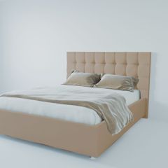 Кровать Венеция с ПМ 900 (велюр светло-серый) в Сысерти - sysert.mebel24.online | фото 2