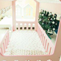 Кровать-домик без ящика 800*1600 (Розовый) в Сысерти - sysert.mebel24.online | фото 3