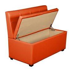 Кухонный диван Уют-1 (1000) Оранжевый в Сысерти - sysert.mebel24.online | фото 2
