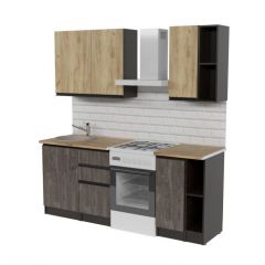 Кухонный гарнитур Адажио медиум 1400 мм в Сысерти - sysert.mebel24.online | фото 4