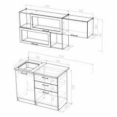 Кухонный гарнитур Инна экстра 1700 в Сысерти - sysert.mebel24.online | фото 4