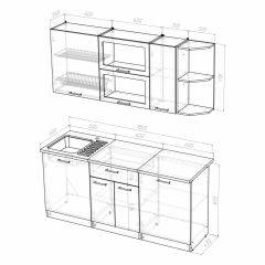 Кухонный гарнитур Лира макси 1800 в Сысерти - sysert.mebel24.online | фото 4