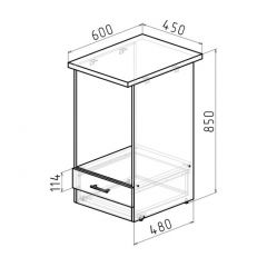 Кухонный гарнитур Лоретта люкс 3000 мм в Сысерти - sysert.mebel24.online | фото 12