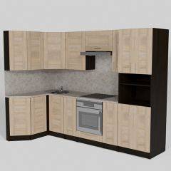 Кухонный гарнитур Ника гранд прайм 1400*2600 в Сысерти - sysert.mebel24.online | фото 2