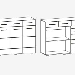 Модульная гостиная Фиеста (Венге/Белый глянец) в Сысерти - sysert.mebel24.online | фото 3