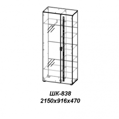 Молодежная ЛОТОС (модульная) Бодега белая/риф розовый в Сысерти - sysert.mebel24.online | фото 30