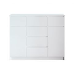 МОРИ МК 1200.4 Комод (белый) в Сысерти - sysert.mebel24.online | фото