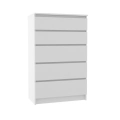 МОРИ МК 700.5 Комод (белый) в Сысерти - sysert.mebel24.online | фото 2