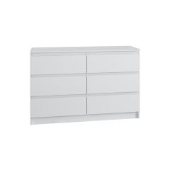 МОРИ МК 1200.6 Комод (белый) в Сысерти - sysert.mebel24.online | фото