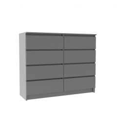 МОРИ МК 1200.8 Комод (графит) в Сысерти - sysert.mebel24.online | фото 2