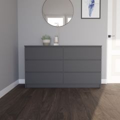 МОРИ МК 1380.6 Комод (графит) в Сысерти - sysert.mebel24.online | фото