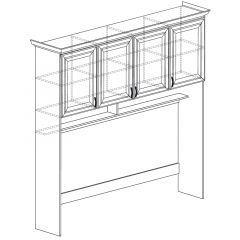 Надставка кровати №864 "Ралли" в Сысерти - sysert.mebel24.online | фото 2