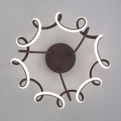Накладной светильник Eurosvet Alstroemeria 90238/1 кофе в Сысерти - sysert.mebel24.online | фото 2