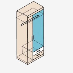 НИКА Н10з Шкаф для одежды в Сысерти - sysert.mebel24.online | фото 4