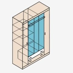 НИКА Н13 Шкаф для одежды в Сысерти - sysert.mebel24.online | фото 5