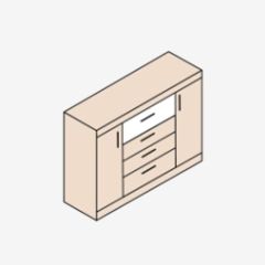 НИКА Н25 Комод в Сысерти - sysert.mebel24.online | фото 3