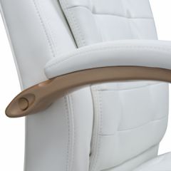 Офисное кресло для руководителей DOBRIN DONALD LMR-106B белый в Сысерти - sysert.mebel24.online | фото 8