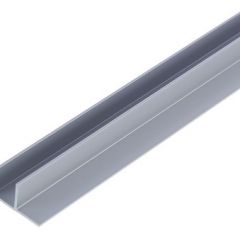 Планка угловая "F" 6 мм для стеновой панели (алюминий) в Сысерти - sysert.mebel24.online | фото