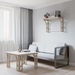 Полка Конструктор Арт.П830-1 в Сысерти - sysert.mebel24.online | фото 4