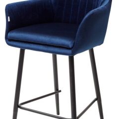 Полубарный стул Роден Blitz 20 Синий, велюр (H=65cm), M-City в Сысерти - sysert.mebel24.online | фото