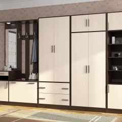 Прихожая ДИАНА-4 сек №3 (Венге/Дуб молочный) в Сысерти - sysert.mebel24.online | фото 3