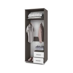 ЕВА Шкаф 2-х дверный Е24 в Сысерти - sysert.mebel24.online | фото 2