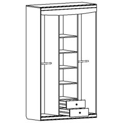 Шкаф 3-х дверный "Мария-Луиза 3" в Сысерти - sysert.mebel24.online | фото 6