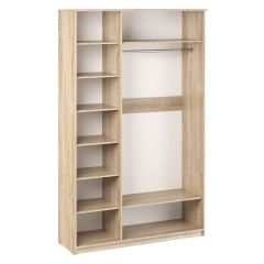 Шкаф 3-х створчатый Дуэт Люкс без зеркала в Сысерти - sysert.mebel24.online | фото 4