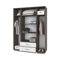 ЕВА Шкаф 4-х дверный Е43 в Сысерти - sysert.mebel24.online | фото 2