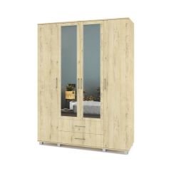 ЕВА Шкаф 4-х дверный Е43 в Сысерти - sysert.mebel24.online | фото 5