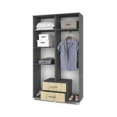 КАРИНА Шкаф 4-х дверный К43 в Сысерти - sysert.mebel24.online | фото 8