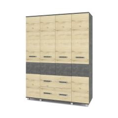 ВИОРА Шкаф 4-х дверный В43 в Сысерти - sysert.mebel24.online | фото 5