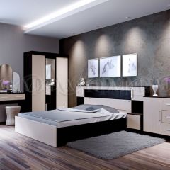 БАСЯ Шкаф (Дуб беленый/Венге) в Сысерти - sysert.mebel24.online | фото 3
