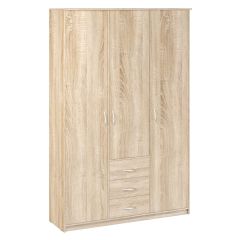 Шкаф комбинированный Дуэт Люкс без зеркала в Сысерти - sysert.mebel24.online | фото 3