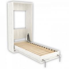 Шкаф-кровать подъемная 900 (вертикальная) арт. К02 Арктика в Сысерти - sysert.mebel24.online | фото 1