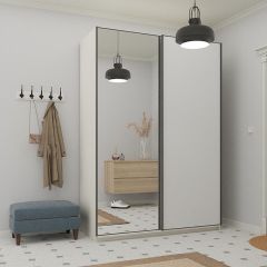 Шкаф-купе 1400 серии SOFT D1+D3+B2+PL1 (2 ящика+1штанга) профиль «Графит» в Сысерти - sysert.mebel24.online | фото 4