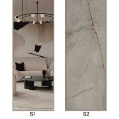 Шкаф-купе 1500 серии SILVER S1+S1+B2+PL2 (2 ящика+1 штанга+1 полка) профиль «Серебро» в Сысерти - sysert.mebel24.online | фото 7