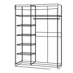 Шкаф-купе 1600 без зеркала "Мария-Луиза 6.16" в Сысерти - sysert.mebel24.online | фото 4