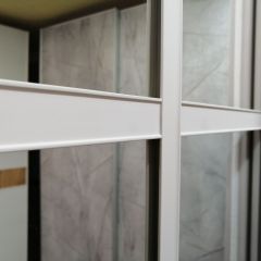 Шкаф-купе 1700 серии NEW CLASSIC K4+K4+B2+PL4 (2 ящика+F обр. штанга) профиль «Капучино» в Сысерти - sysert.mebel24.online | фото 6