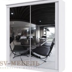 Шкаф-купе №19 Серия 3 Квадро (1500) Ясень Анкор светлый в Сысерти - sysert.mebel24.online | фото