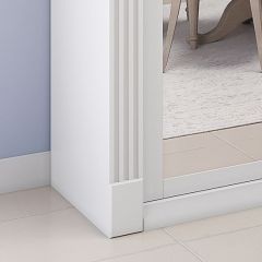 Шкаф-купе 2150 серии NEW CLASSIC K1+K1+K1+B22+PL4 (по 2 ящика лев/прав+F обр.штанга) профиль «Капучино» в Сысерти - sysert.mebel24.online | фото 5